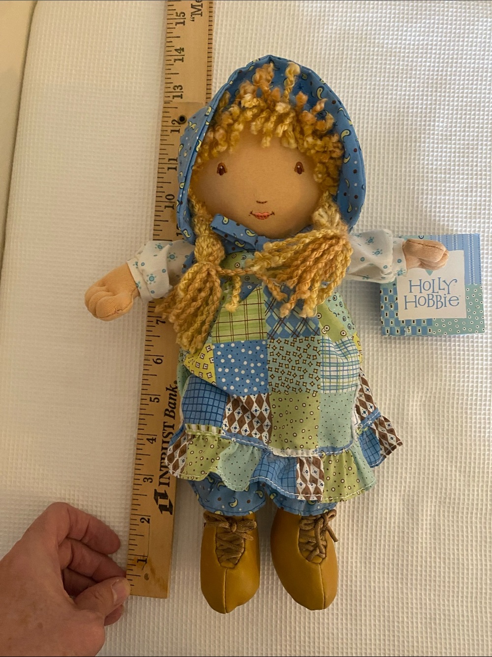 Holly Hobbie The Blue Girl Ragdoll 2005 NWT 14” Learning Curve‎ RC2 - Picture 12 of 12